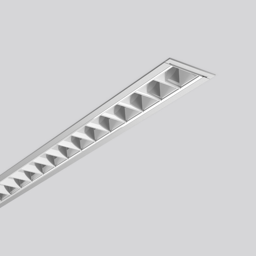 RZB Zimmermann LED-Einbauleuchte 830, silber, Art.-Nr. 312350.004
