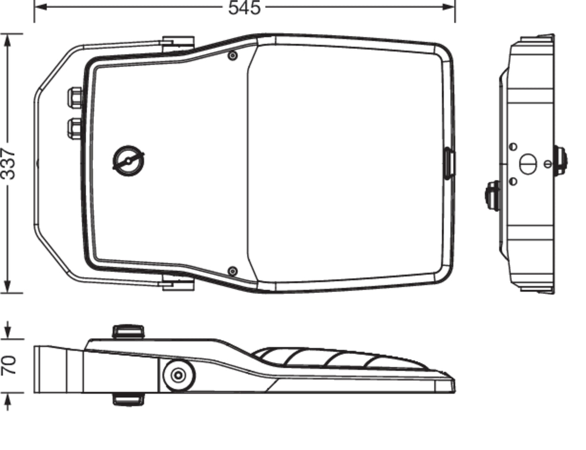 Siteco LED-Fluter 730, Art.-Nr. 5XA7776D2D3A, Ansicht 2