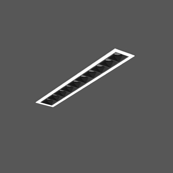 RZB Zimmermann LED-Deckeneinbauleuchte 940, DALI, weiß, Art.-Nr. 641326.002.2.76