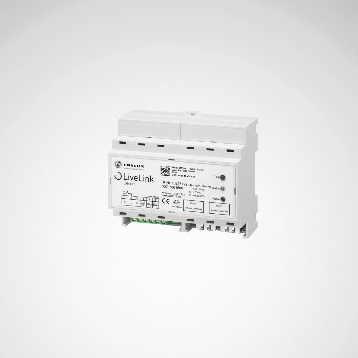 Trilux Steuergerät LiveLink LAN DR, Art.-Nr. 7861500