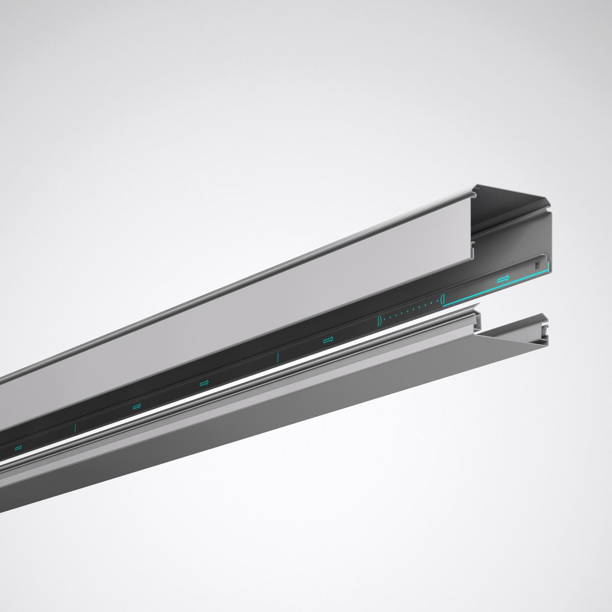 Trilux Blindabdeckung Aluminium 078 BL L37 03, Art.-Nr. 8479800