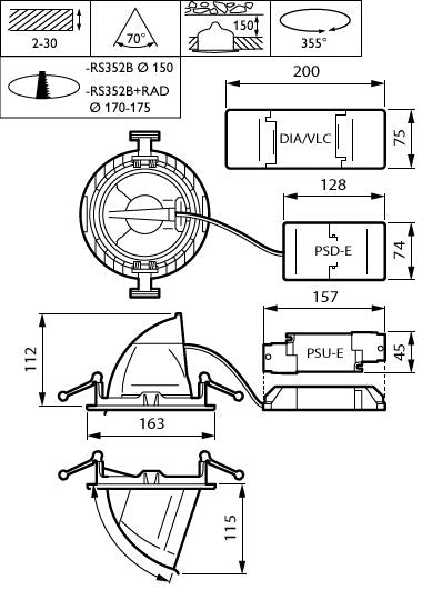 Philips Lighting Signify PLS 3D-LED-Leuchte 840 RS352B 27S, Art.-Nr. 8720169588202, Ansicht 2