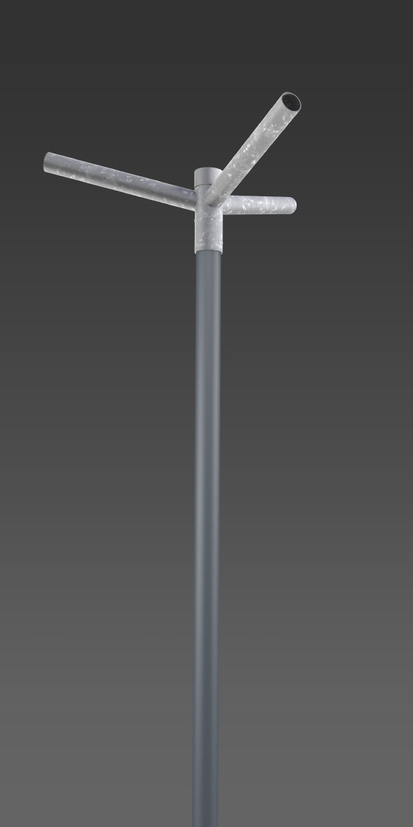 RZB Zimmermann Mastbefestigung aluminium, Art.-Nr. 982589.000