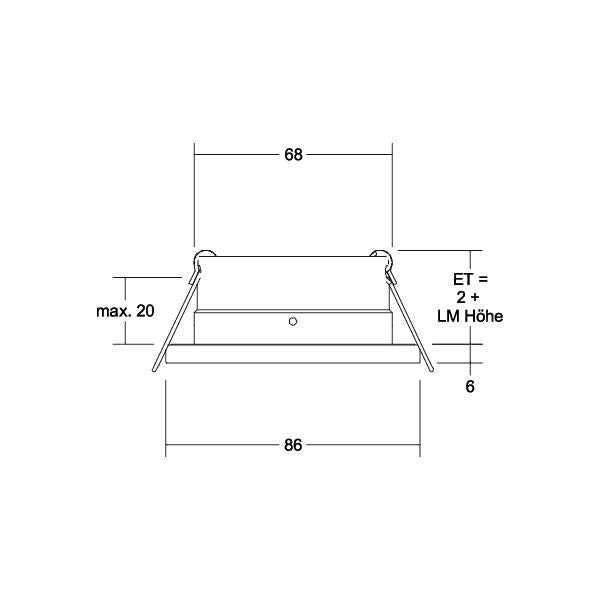 Maßzeichnung