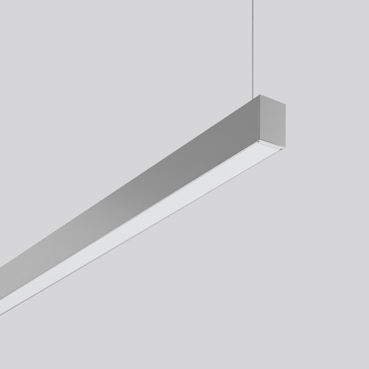 RZB Zimmermann LED-Pendelleuchte 830, silber, Art.-Nr. 312220.004