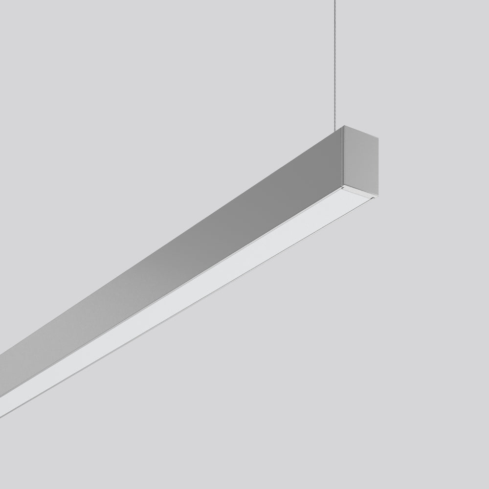 RZB Zimmermann LED-Pendelleuchte 830, silber, Art.-Nr. 312222.004