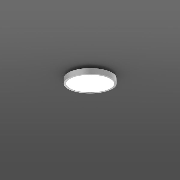RZB Zimmermann LED-Wand-u.Deckenleuchte 4000K silber DALI, Art.-Nr. 312419.004.1.76