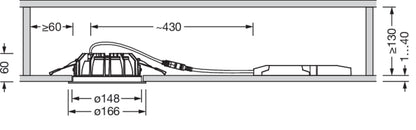 Siteco LED-Downlight 4000K, ML, Art.-Nr. 51DB13MD13D1D, Ansicht 2