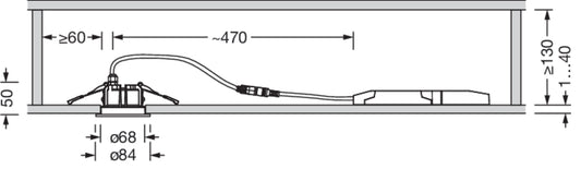 Siteco LED-Downlight 4000K, ML, Art.-Nr. 51DB14MA15D1D, Ansicht 2