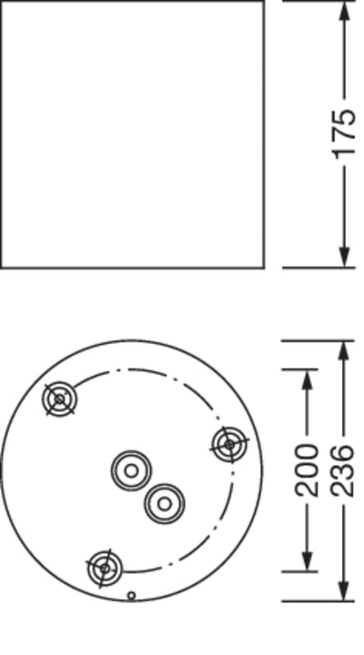 Siteco LED-Downlight 4000K, ML, Art.-Nr. 51DB34MF25D1D