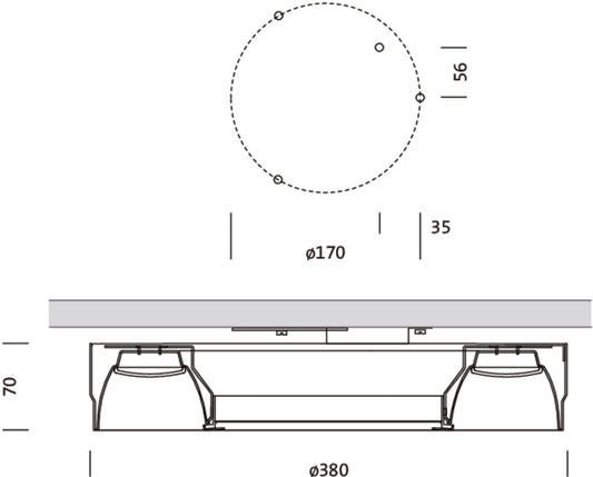 Siteco LED-Downlight 4000K, ML, Art.-Nr. 51DC112MD4400A, Ansicht 2