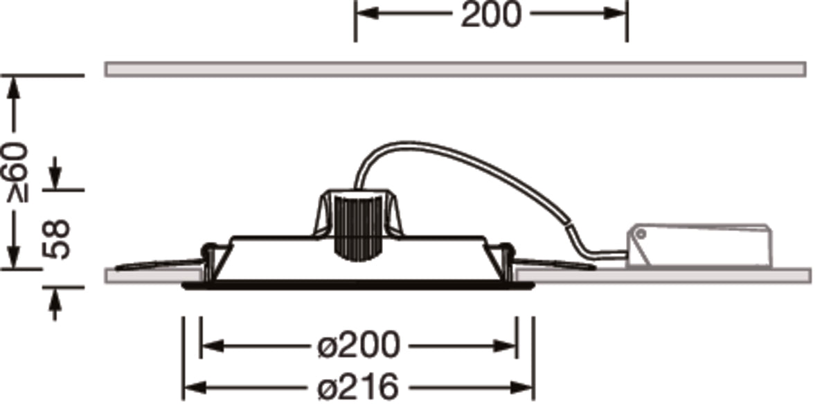 Siteco LED-Downlight 840, Art.-Nr. 51DS107F44B, Ansicht 2