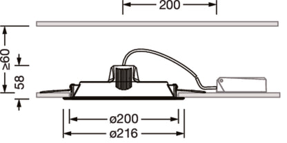 Siteco LED-Downlight 840, Art.-Nr. 51DS107F44B, Ansicht 2