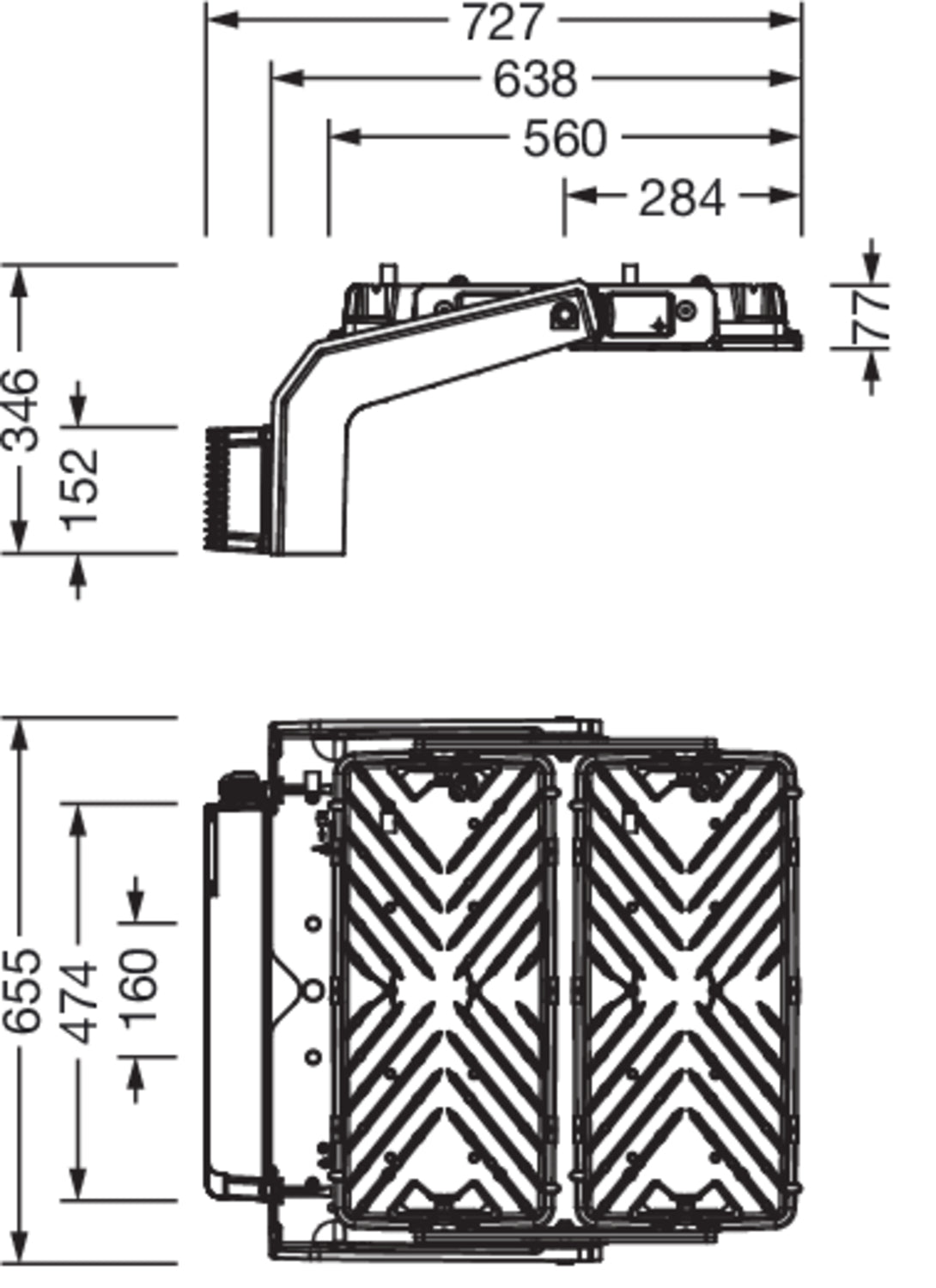 Siteco Fluter, Art.-Nr. 5XA779115D01AB, Ansicht 3