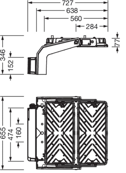 Siteco Fluter, Art.-Nr. 5XA779116G01AB, Ansicht 3