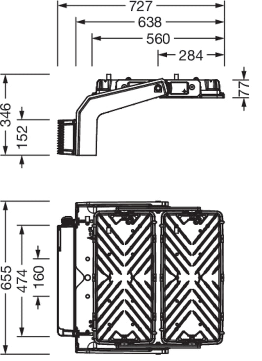 Siteco LED-Fluter, Art.-Nr. 5XA779116O01MB, Ansicht 2