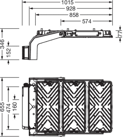 Siteco Fluter, Art.-Nr. 5XA779124M01AB, Ansicht 3