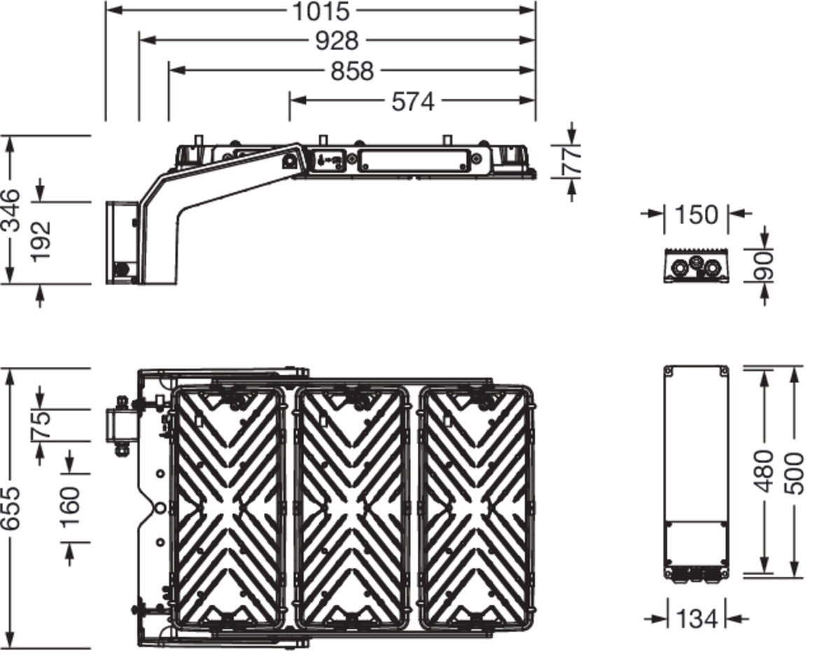 Siteco Fluter, Art.-Nr. 5XA779727T01AB, Ansicht 3