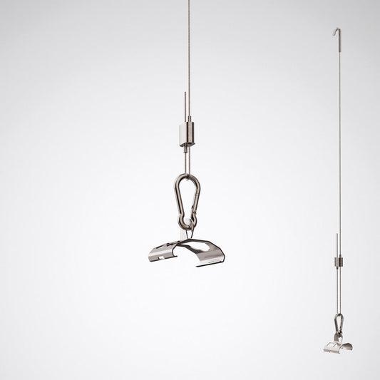 Trilux Seilabhängung Edelstahl A01DSXT/1500, Art.-Nr. 6000626600