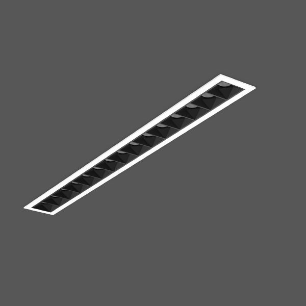 RZB Zimmermann LED-Deckeneinbauleuchte 927, DALI, weiß, Art.-Nr. 641331.002.76