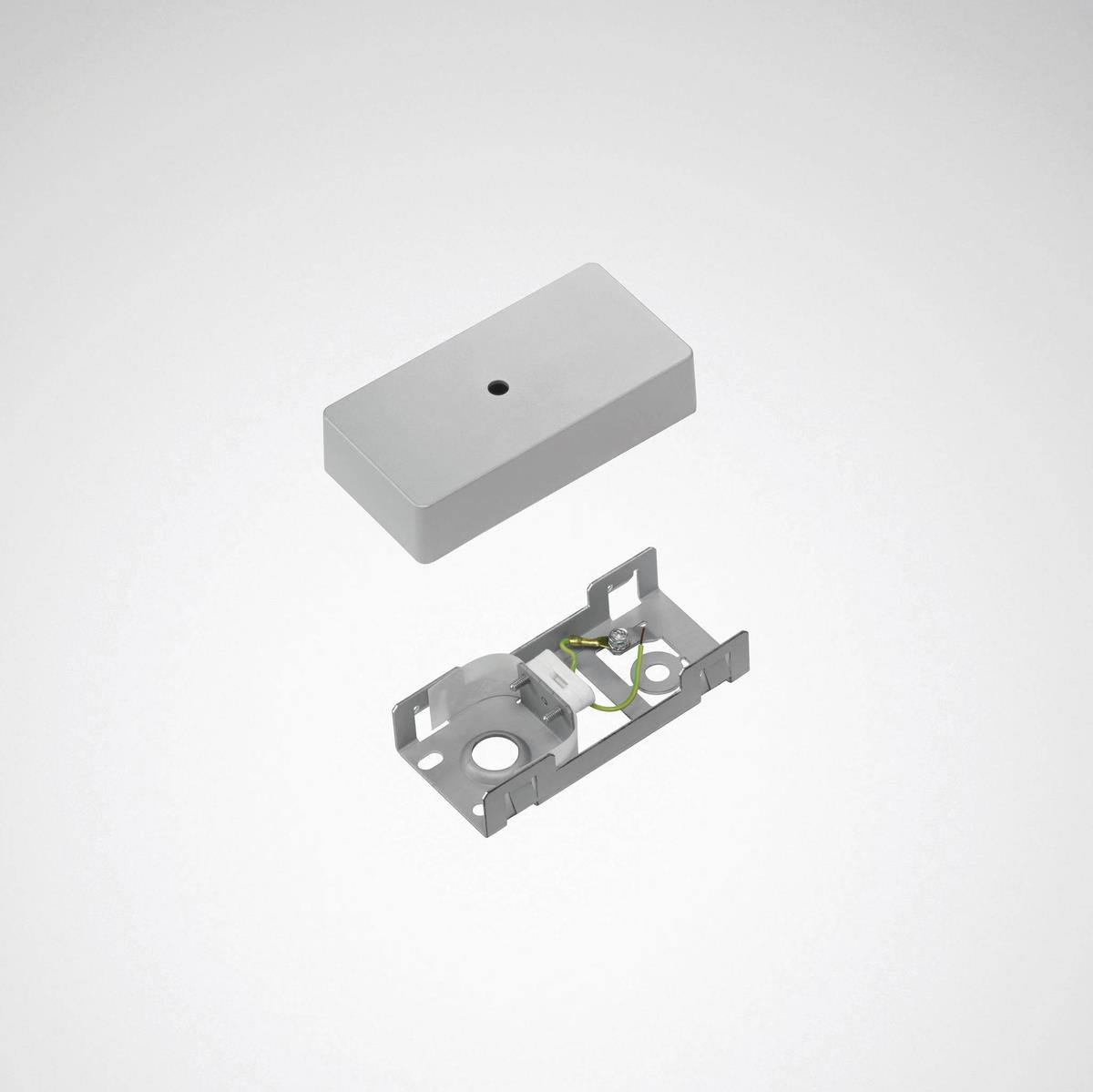 Trilux Deckenanschlussdose silbergrau ZAR/03, Art.-Nr. 7002400