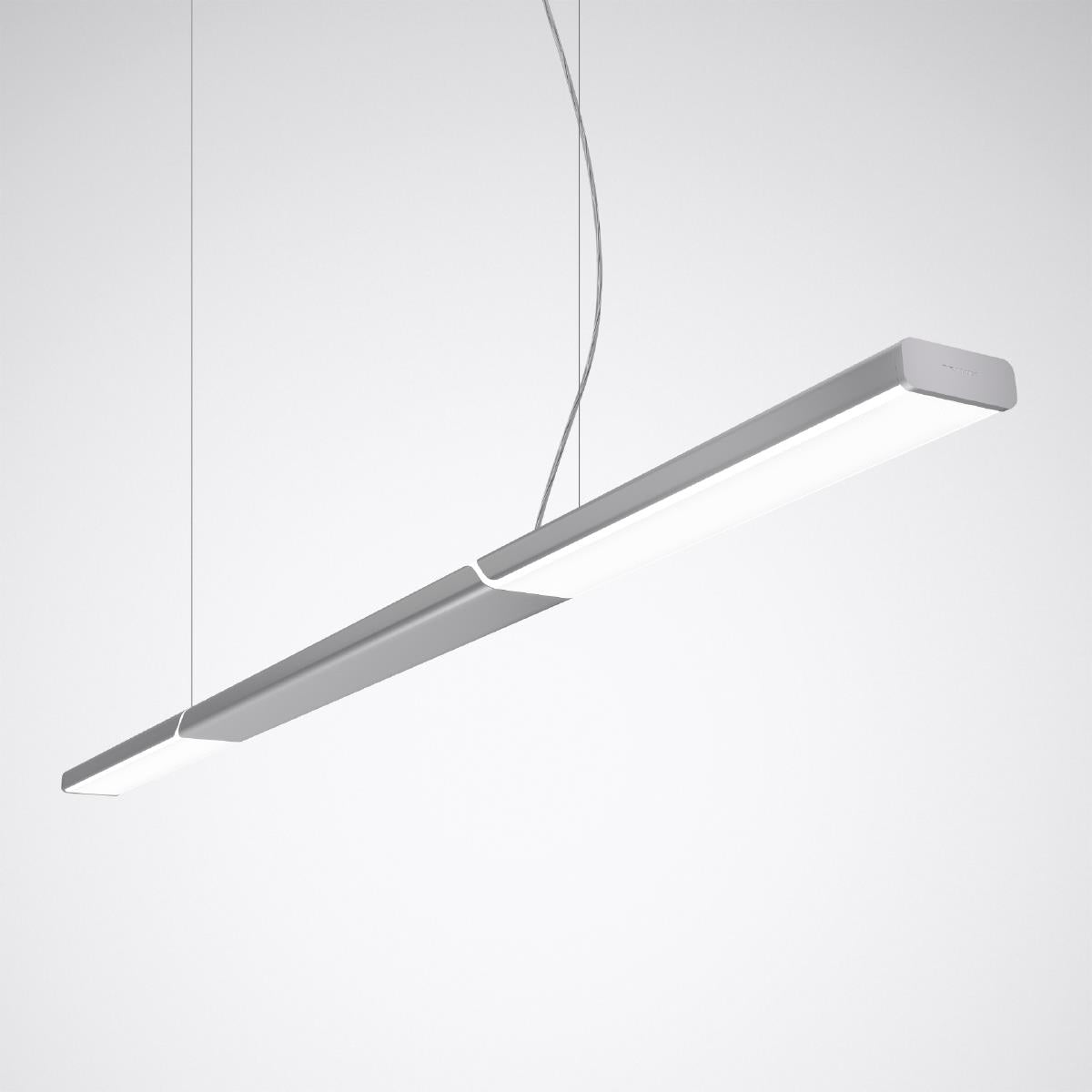 Trilux LED-Pendelleuchte DALI, 4000K, silber Parelia H-L, Art.-Nr. 7009151