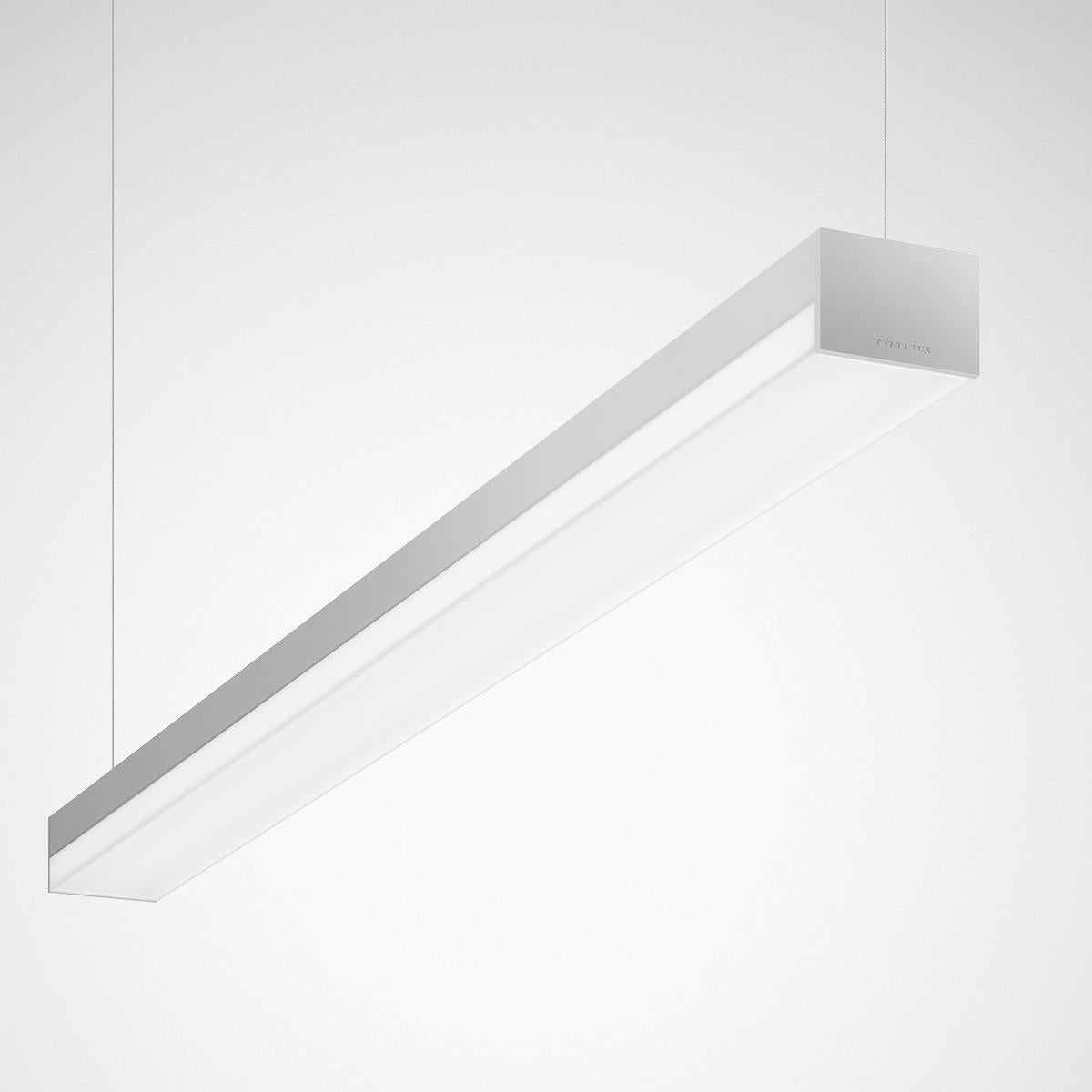 Trilux LED-Hängeleuchte 4000K, DALI, silber SFlow H2-L, Art.-Nr. 7358751