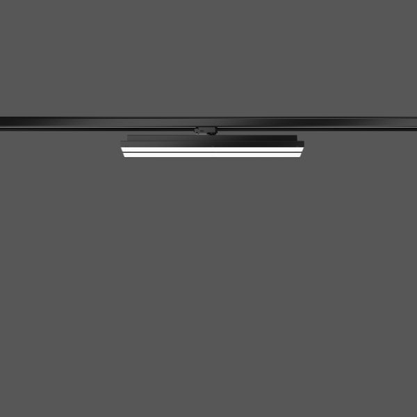 RZB Zimmermann LED-Anbaustrahler 830, DALI, sw, Art.-Nr. 742164.003.76