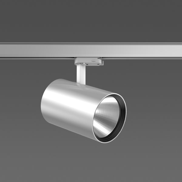 RZB Zimmermann LED-Stromschienenstrahler 930, silber, Art.-Nr. 742220.004