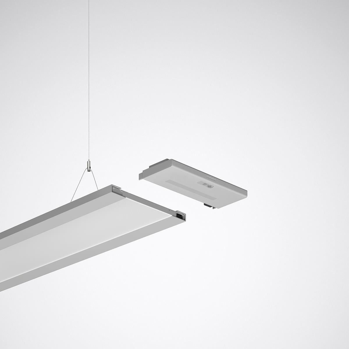 Trilux Kopftstück m.LiveLinkAppl. silbergrau Luceos H ZKS 03+LLWM, Art.-Nr. 7678600