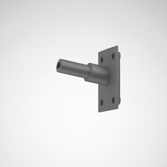 Trilux Dekorative Wandbefestigung verkehrsgrau 0803WB-R/100-42 J3, Art.-Nr. 8079500