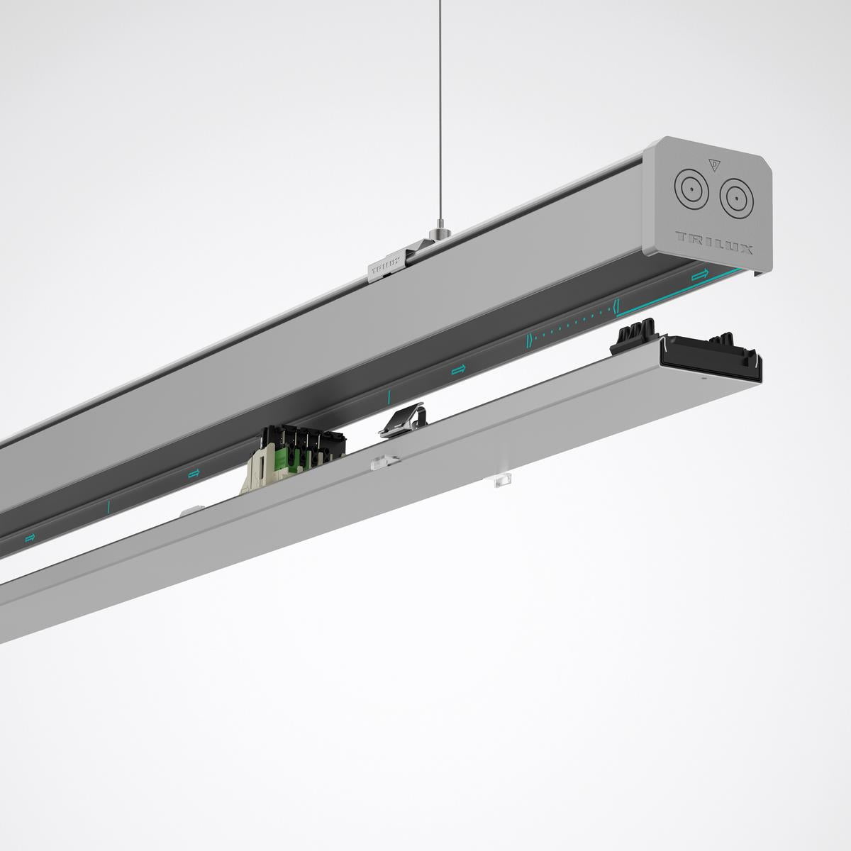Trilux Stromschienenmodul Aluminium 078IP50 BL, Art.-Nr. 8338000