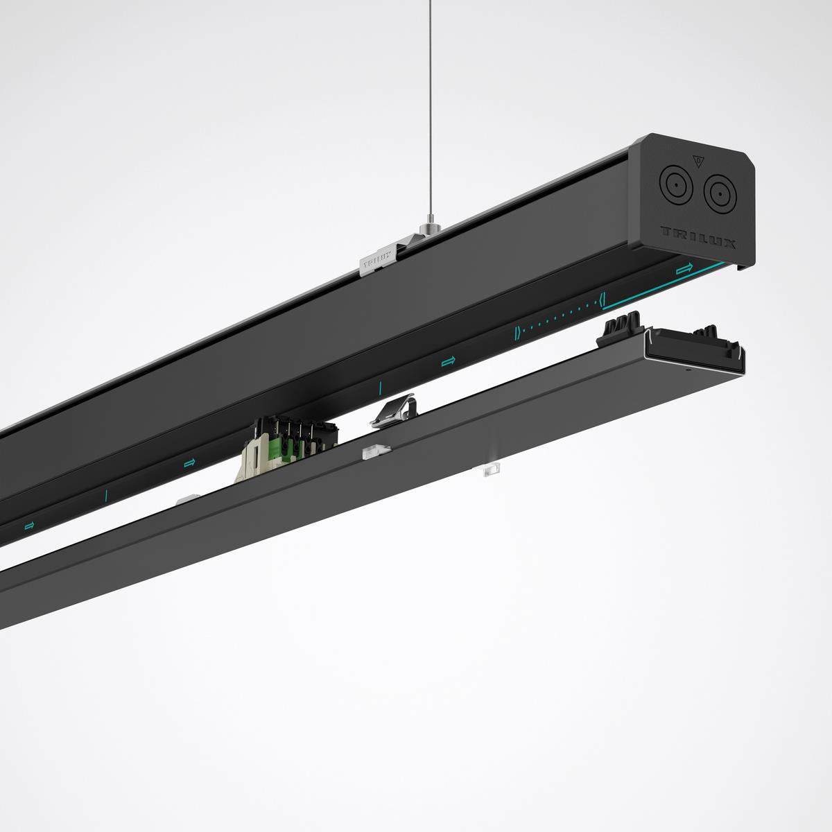 Trilux Stromschienenmodul schwarz 078IP50 BL, Art.-Nr. 8338800