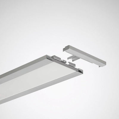 Trilux Kopfstück silber Luceos D ZKS 03 +CAS, Art.-Nr. 8420100
