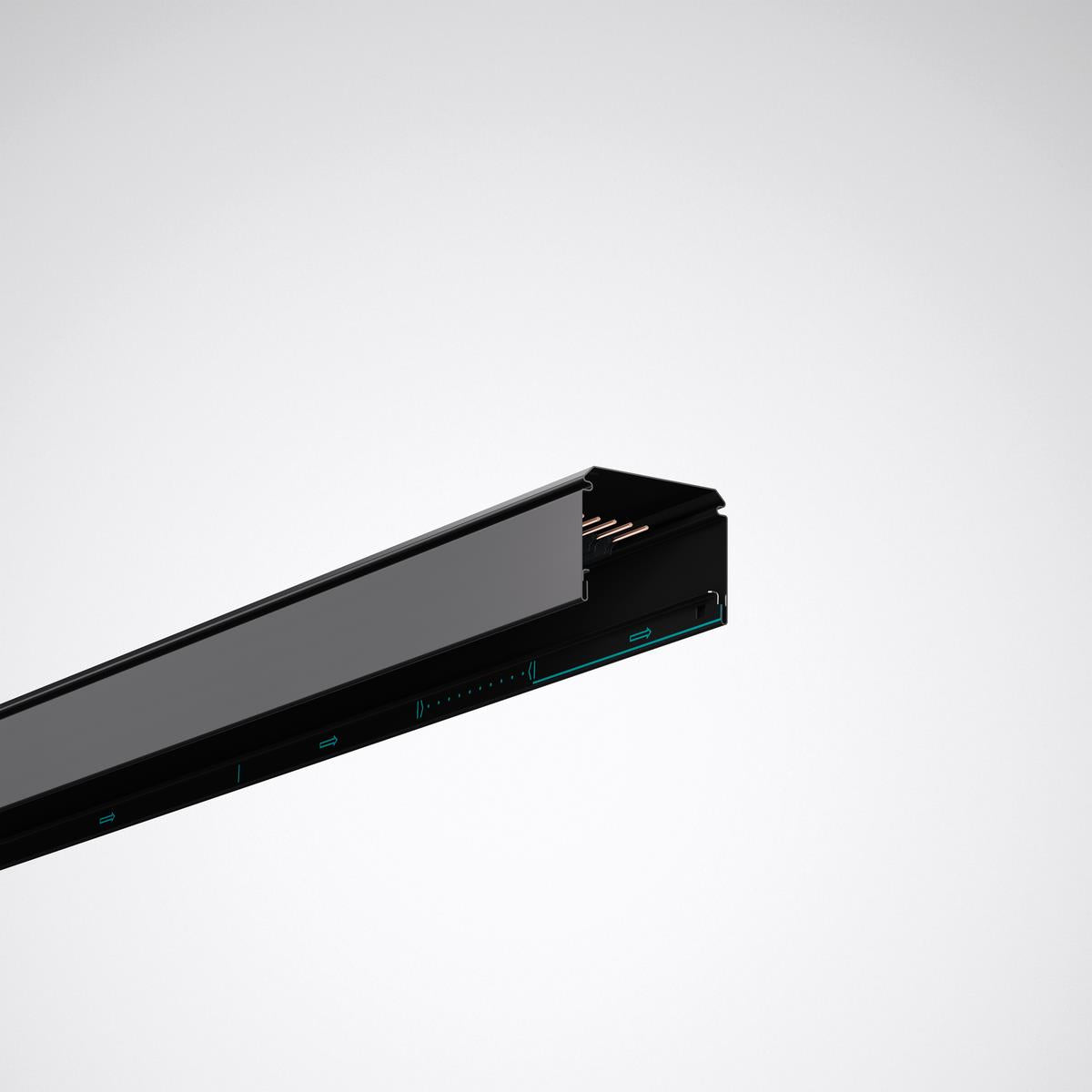 Trilux Tragprofil schwarz 078 L450 E 7LV 05, Art.-Nr. 8455700