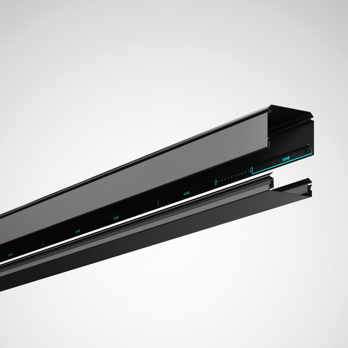 Trilux Blindabdeckung schwarz 078 BL L75 05, Art.-Nr. 8480200