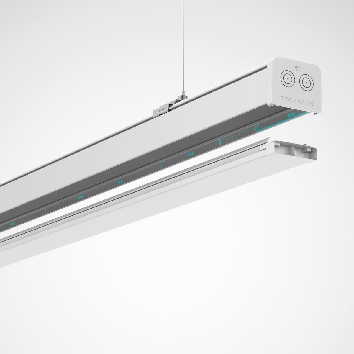 Trilux Blindabdeckung weiß 078IP50 BL L225 01, Art.-Nr. 8482000