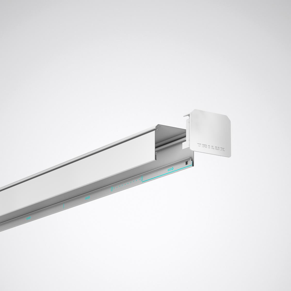 Trilux Kopfstück weiß 078 Ks 01, Art.-Nr. 8497700