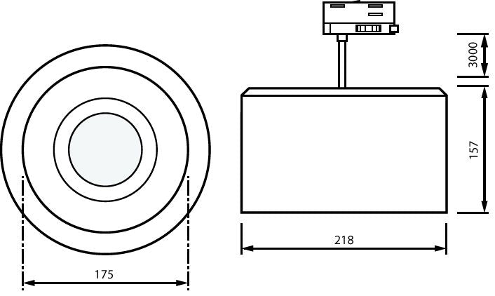Philips Lighting Signify PLS 3D-LED-Leuchte 840 TCKTPT 20S, Art.-Nr. 8718696068373, Ansicht 2