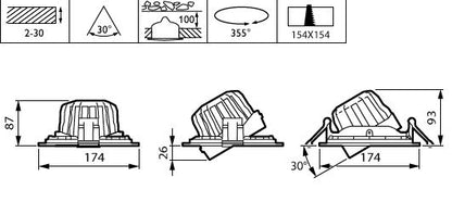 Philips Lighting Signify PLS 3D-LED-Leuchte 930 GD351B 39S, Art.-Nr. 8720169588332, Ansicht 2