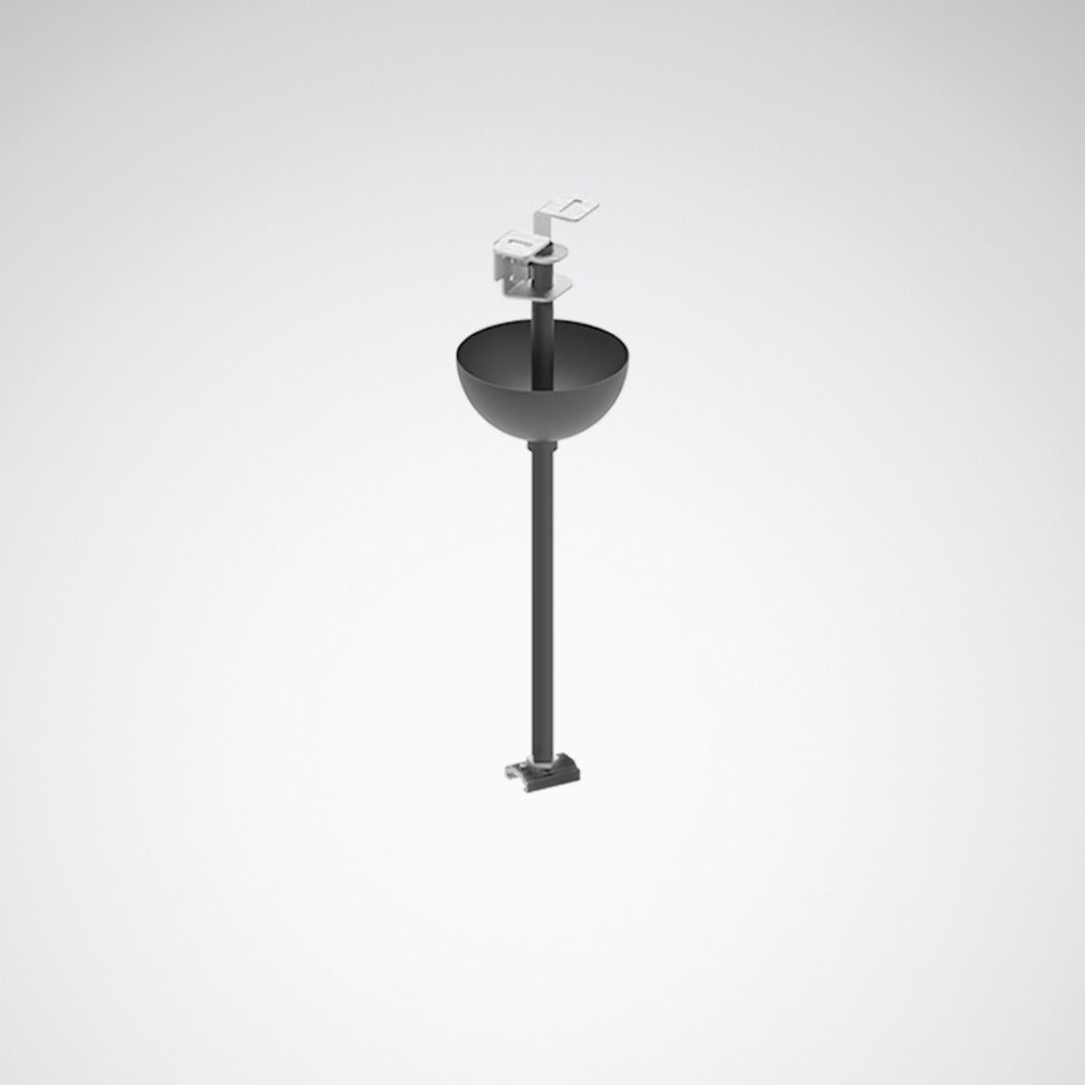 Trilux Seilabhängung schwarz Rail ZS-S D, Art.-Nr. 8898800