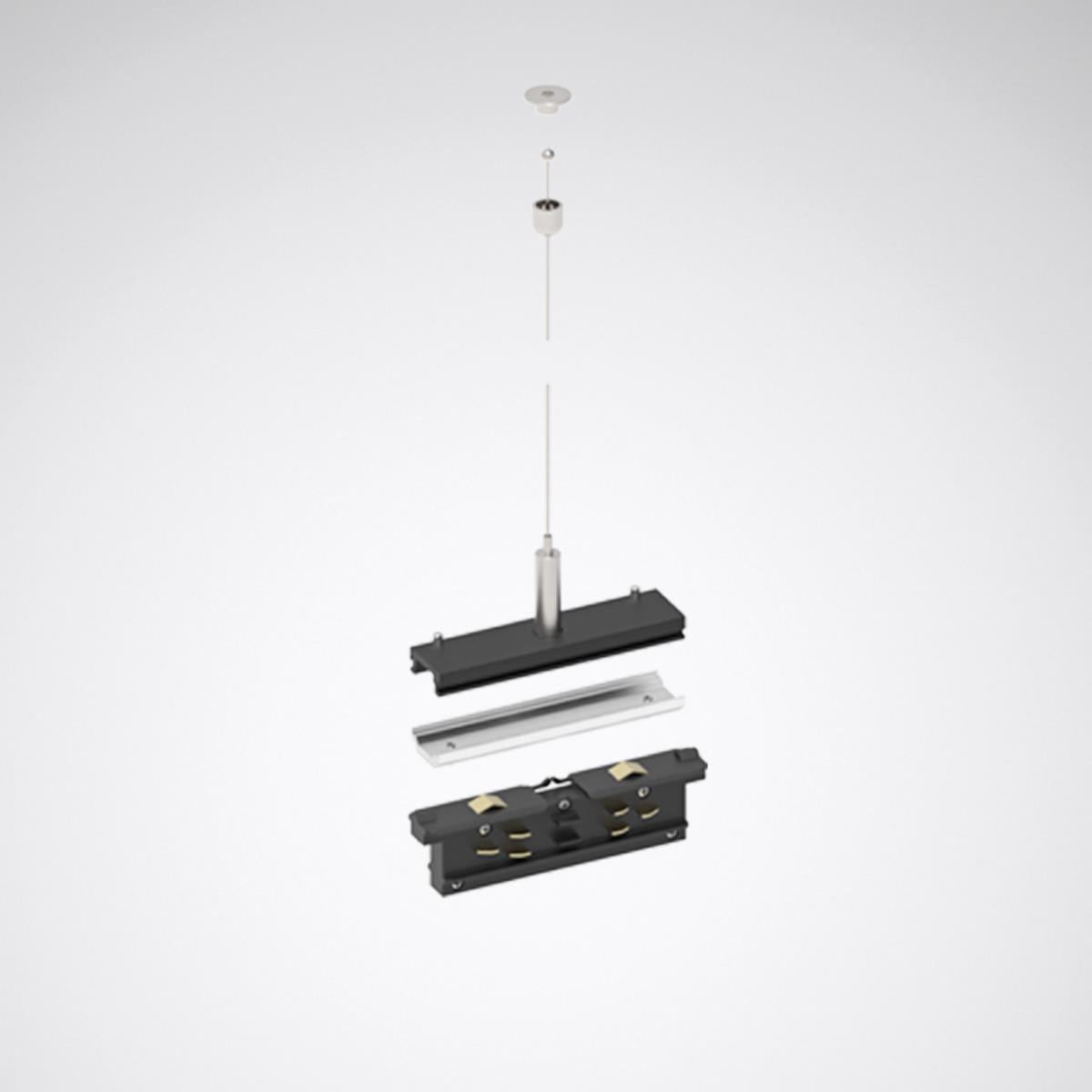 Trilux Längsverbinder-Set schwarz Rail Längsv, Art.-Nr. 8900400