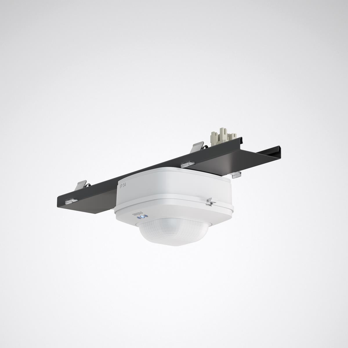 Trilux Geräteträger mit Sensor schwarz 7650 Quattr, Art.-Nr. 8911000