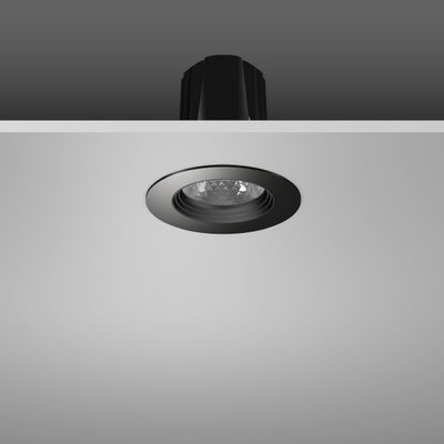 RZB Zimmermann LED-Einbaudownlight 930, DALI, schwarz, Art.-Nr. 901748.003.76