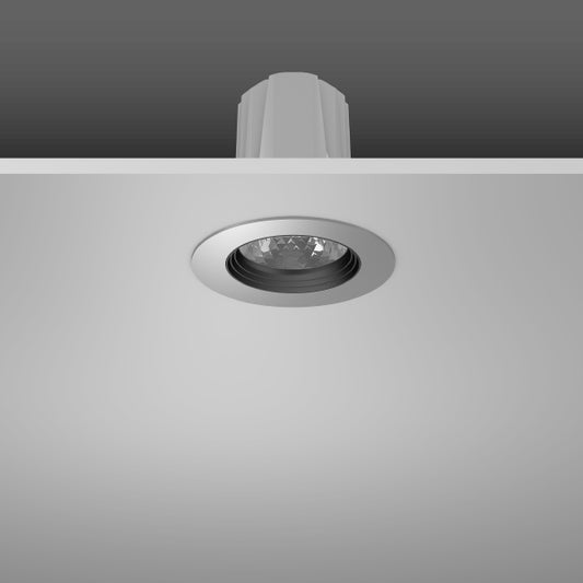 RZB Zimmermann LED-Einbaudownlight 935, DALI, silber, Art.-Nr. 901748.004.3.76