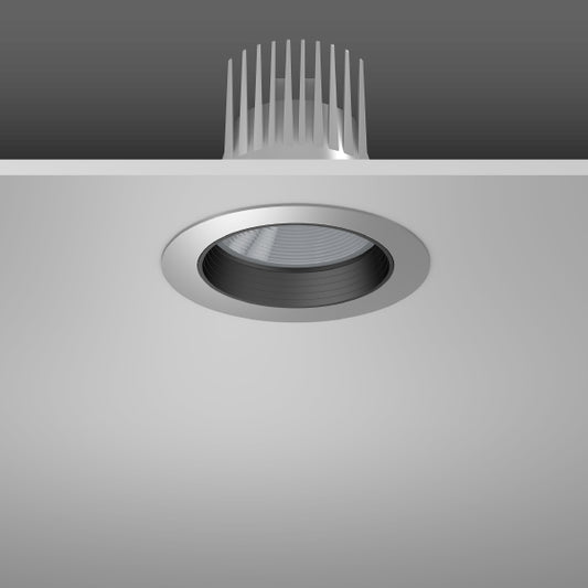 RZB Zimmermann LED-Einbaudownlight 935, silber, Art.-Nr. 901768.004.3