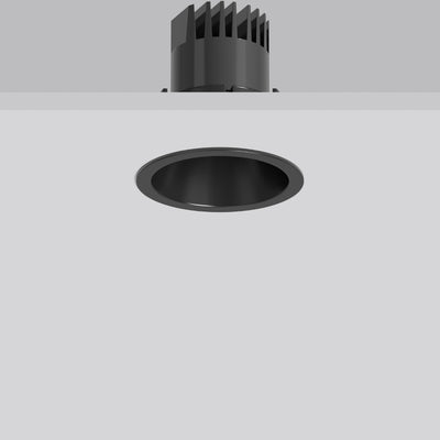 RZB Zimmermann LED-Downlight 830, ML, DALI, sw, Art.-Nr. 901831.003.76