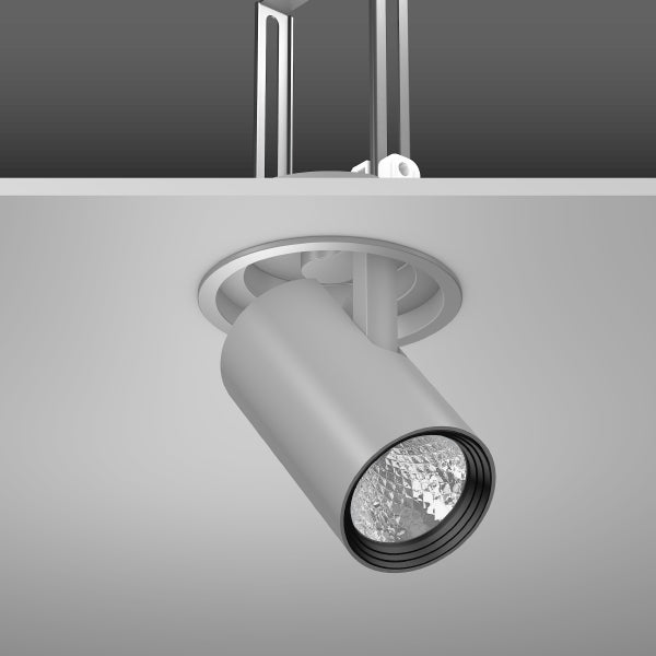 RZB Zimmermann LED-Einbaustrahler 935, silber, Art.-Nr. 911503.004.3