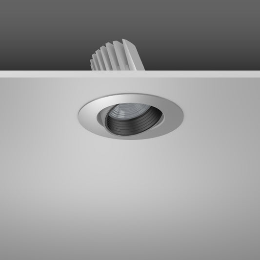 RZB Zimmermann LED-Einbaustrahler 935, silber, Art.-Nr. 911633.004.3