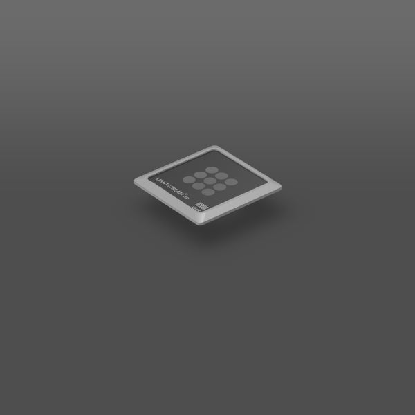 RZB Zimmermann Rahmen mit Abdeckscheibe 175x170x13,2mm, Art.-Nr. 981933.014